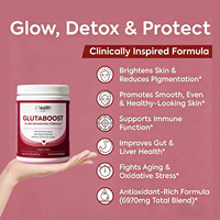 Poudre de Glutathion OEM Détox Soutien Hépatique Éclaircissement de la Peau Antioxydant Marque Privée Supplément GMP Vente en Gros