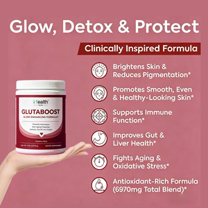 Poudre de Glutathion OEM Détox Soutien Hépatique Éclaircissement de la Peau Antioxydant Marque Privée Supplément GMP Vente en Gros - Product Image 4