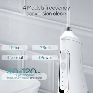 เครื่องฉีดน้ำทำความสะอาดช่องปาก ราคาส่งถูก IPX7 2 in 1 สำหรับใช้ในบ้านและพกพา - Product Image 2