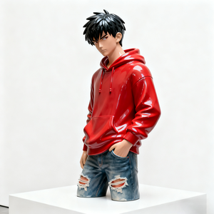 Scultura in Vetroresina Personalizzata a Grandezza Naturale, Scultura <span class=keywords><strong>Maschile</strong></span> in Resina su Misura per <span class=keywords><strong>Arredamento</strong></span> <span class=keywords><strong>Casa</strong></span> - Product Image 3