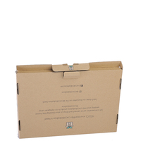 Wellpappe-Buchversandkarton mit Markenaufdruck, Karton für Kosmetikartikel, Versandkarton für Kleidung, individuell bedruckbar