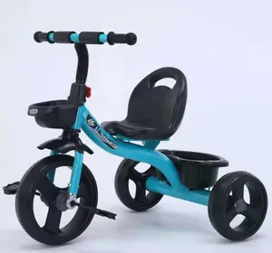 2022 heißer Verkauf Fabrik billige Mode Spielzeug Kinder pedal Dreirad 3 Rad benutzer definierte Druck Baby-Bikes