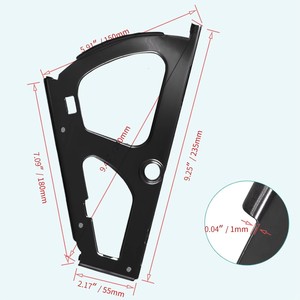 Accessoires modernes en acier pour porte-chaussures rabattable – Quincaillerie dissimulée épaissie pour meuble à chaussures et mobilier domestique - Product Image 4