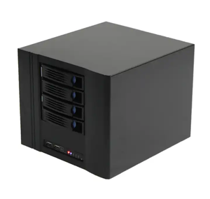 אחסון גדול 4-תא שרת nas עם החלפה חמה Flex <span class=keywords><strong>psu</strong></span> ו-מאוורר מיני-<span class=keywords><strong>itx</strong></span> עבור htpc - Product Image 4