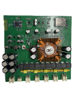 Amplificateur audio personnalisé PCBA TDA7498E 160W * 4 + 220W récepteur Bluetooth d'alimentation numérique et système de lit à secousses PCB assemblage ODM