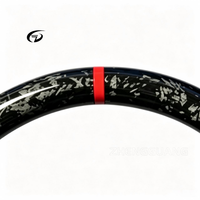 Volant de direction en carbone forgé de luxe, avec palettes de changement de vitesse, compatible avec Mercedes AMG W223 W213 206 W222 GLC X253 C253 CLA W117