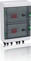 Boîtier de combinateur solaire à vente directe d'usine, 4 entrées 1 sortie, protection IP65, 500V/1000VDC, boîtier de contrôle de réseau photovoltaïque