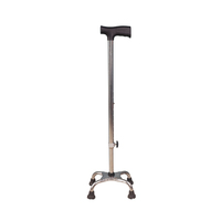 Béquilles médicales portables de haute qualité à longueur réglable en aluminium pour adultes et personnes âgées