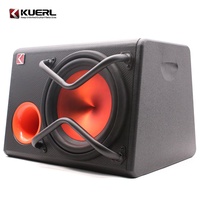 Subwoofer audio actif de grande puissance, subwoofer de voiture de haute qualité avec amplificateur