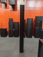 Altavoz de Columna de Sonido de Aluminio Metálico para Exteriores de 9 Pulgadas, 450W-1880W, Impermeable, para Instalación en Pared