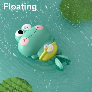 Jouet grenouille nageuse à remonter mignon pour le bain <span class=keywords><strong>de</strong></span> bébé, jouet flottant pour la baignoire et la <span class=keywords><strong>douche</strong></span> des tout-petits - Product Image 6