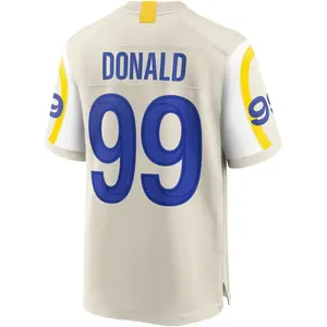 2025 नए थोक चीनी नए कस्टम सिलाई अमेरिकी फुटबॉल जर्सी लॉस एंजिल्स - Product Image 3