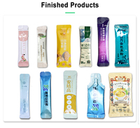 Sachet automatique pour poudre Sachet automatique alimentaire personnalisé Sachet de sucre bâton café thé poudre Sachet noix méta machine d'emballage
