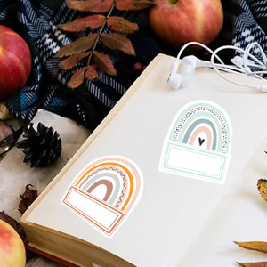 <span class=keywords><strong>Etiquetas</strong></span> de <span class=keywords><strong>Nombre</strong></span> <span class=keywords><strong>con</strong></span> Diseño de Arcoíris Estilo Boho, <span class=keywords><strong>Etiquetas</strong></span> <span class=keywords><strong>para</strong></span> Botellas de Agua, <span class=keywords><strong>Etiquetas</strong></span> Autoadhesivas <span class=keywords><strong>para</strong></span> Guardería, Decoración de Tableros de Anuncios - Product Image 4