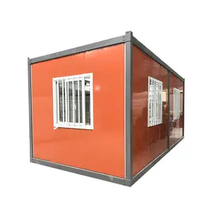 expandable container house flat pack container tinny resettlement housing factory supply for mid-east market