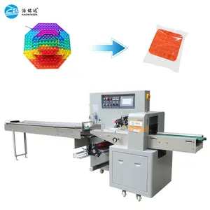 Automatic plastic decompression silicone children's monster toy packaging machine