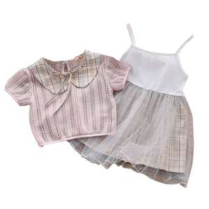 Ensemble Robe et Robe de Soirée à Carreaux Adorables pour Enfants, Vente en Gros en Ligne, Livraison Gratuite depuis AliExpress - Product Image 1