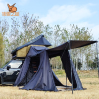 Tente de toit de voiture SUV la plus populaire Tente gonflable facile à installer pour 2 personnes pour le camping