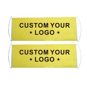 Bandera Retráctil Personalizada Portátil para Animadoras, Bandera de Mano Reutilizable, Banners Enrollables - Product Image 1
