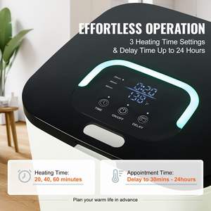 Calentador de Toallas DB, 20L, Pantalla LED, Cilíndrico, Independiente, Accesorio de Baño, Diseño Minimalista - Product Image 4