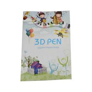 OEM Aangepaste Fabriek Eco-vriendelijke 3D Pen Tekensjabloonboek voor Kinderen van 5 tot 7 Jaar - Product Image 1