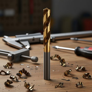 Foret hélicoïdal HSS-Co TA1052 1,1 mm, revêtement TiN, foret centrant automatique - Product Image 3