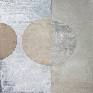 Tapis persan de luxe en laine et soie, tufté à la main, à poils bouclés, écologique, lavable, antidérapant, pour l'ameublement de la maison - Product Image 1
