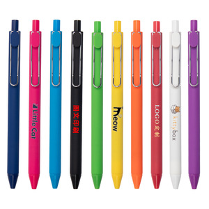 Stylo gel à bouton-poussoir, pointe en plastique, durable, papeterie de bureau, fabriqué en Chine, YX028 - Product Image 3