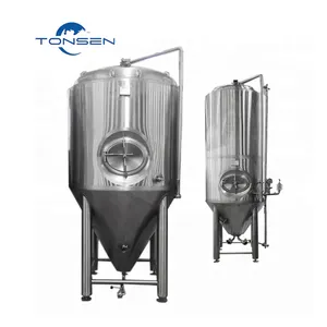 Tonsen Équipement de Bière en acier Inoxydable 100 200 300 500 600 1000 Litres Fermenteur De Bière à vendre