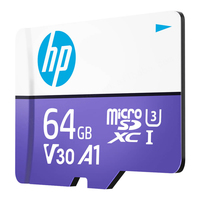 Carte mémoire SD HP V30 Classe 10 U3, carte mémoire Mini SD 64 Go pour DVR