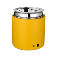 Chauffe-Plats Électrique Sans Eau 300SS 10/13L pour Buffet, Hôtels, Restaurants et Traiteurs