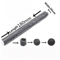 Mastic époxy FastSteel en bâton, adhésif métallique à prise rapide, époxy malléable pour la réparation des fuites de tuyaux, usage industriel