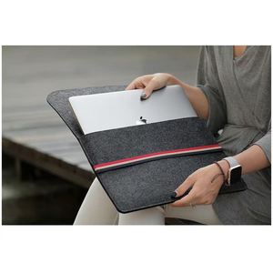 Bolsa para Portátil de Fieltro de Poliéster, Plegable, Duradera y Portátil, para Uso Diario en la Oficina, Venta Directa de Fábrica al por Mayor - Product Image 6