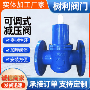 Vanne de réduction de pression réglable Y416Y110 DN80 en fonte pour conduites d'eau potable - Product Image 4