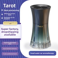 Flacon de parfum pour voiture en verre de 100 ml, diffuseur d'aromathérapie longue durée, désodorisant d'intérieur, logo personnalisable