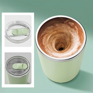 Tazza Auto magnetica con agitazione automatica in acciaio inox tazza da caffè ricaricabile tazza elettrica Auto miscelazione tazza di caffè - Product Image 2