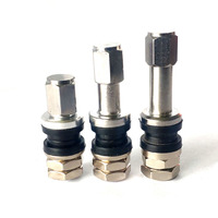 Valve Tubeless TOPSUN pour Moto et Vélo Électrique, en Laiton et Aluminium, Modèles TR33E, 43E, 48E, pour Remplacement/Réparation