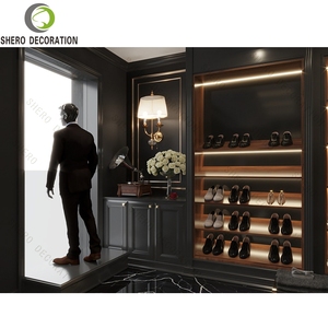 Estante de exhibición de acero inoxidable montado <span class=keywords><strong>en</strong></span> la pared Simple de la tienda de ropa de mujer para hombres de celebridades de <span class=keywords><strong>Internet</strong></span> - Product Image 4