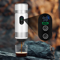 Nouvelle machine à expresso portable 3-en-1 2026, alimentée par batterie, pour café chaud/froid, chauffage rapide, cafetière électrique de voyage pour le camping