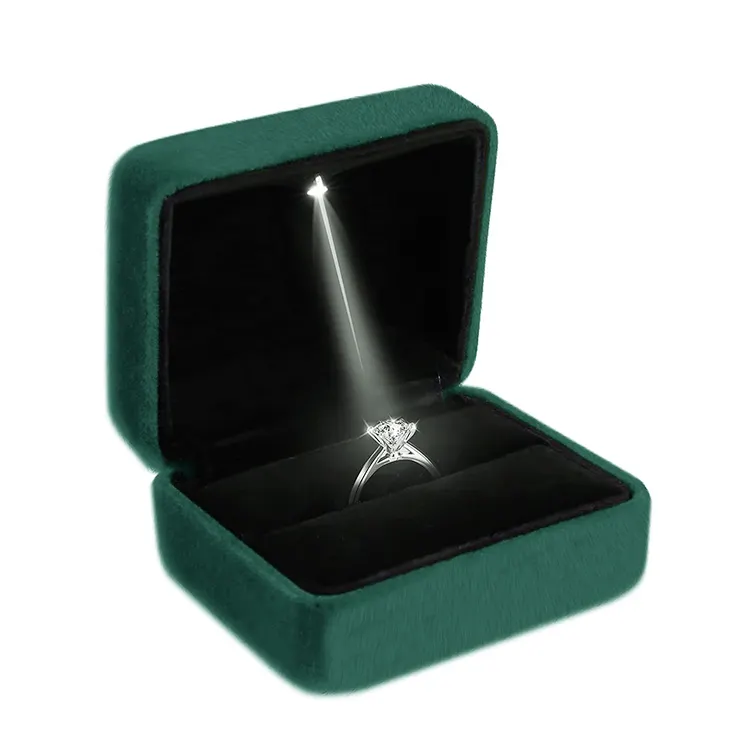 Подарочная коробка со светодиодным кольцом