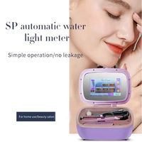 Machine de beauté 2-en-1 pour le raffermissement de la peau avec injecteur de lumière à l'eau UK Plug Eye Nose Lip Rejuvenation Desktop Type