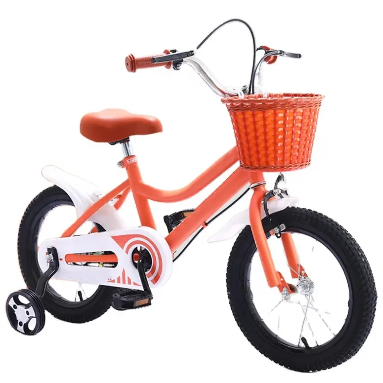 Yeni üretim 12 inç güzel renkli prenses bebek çocuk bisiklet için 3 ila 10 yaşında çocuk