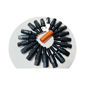 Boulons à capuchon plat coniques noirs universels M14x1.5 de haute qualité pour Benz <span class=keywords><strong>BMW</strong></span> Porsche Audi VW pièces de <span class=keywords><strong>boulon</strong></span> de voiture modifiées à l'état neuf - Product Image 3