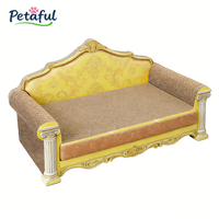 Canapé-lit pour chat en carton ondulé haute densité, moderne, grand format, écologique et luxueux, assemblé sans déchets