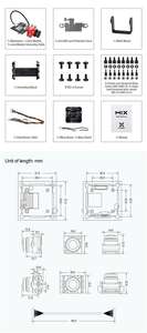 2023ข่าวสาร foxeer Mix <span class=keywords><strong>2</strong></span> 1080P 60fps DVR <span class=keywords><strong>HD</strong></span> บันทึก MINI FPV กล้องดี FPV เวลาแฝงต่ำ FOV 155องศาไม่หยุดสำหรับโดรน RC - Product Image 6
