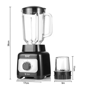 Nueva Licuadora 2 en 1 de Acero Inoxidable con Vasos Dobles para Frutas, Jugos y Smoothies, con Función para Triturar Hielo - Product Image 2