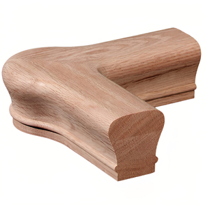 Bán Buôn Rắn Gỗ Sồi Trắng 7221 90-Độ Mức Độ Quý Lần Lượt Cap Tay Đường Sắt Phù Hợp Nhỏ Moq Yêu cầu Từ Việt Nam - Product Image 3