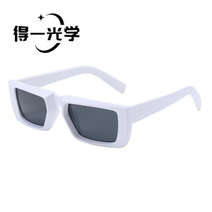Square Frame <b>Sunglasses</b> Black UV400 Women's Fashion Sun Protection - Product Image 5