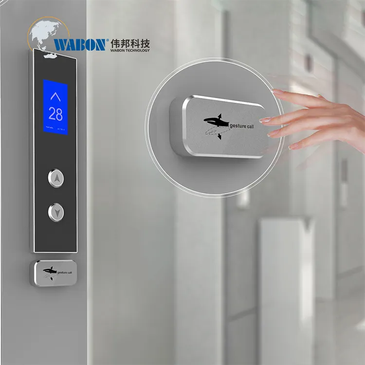 Lift Hall Call Button Hot Sale Rectangular Gesture Motion sensing Elevator Push Buttons