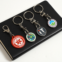 Porte-clés miniature en alliage de zinc émaillé personnalisable, tendance, durable, ne se décolore pas, idéal comme cadeau